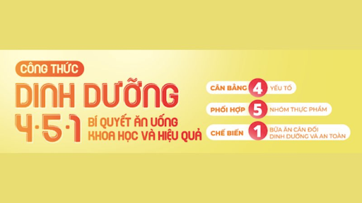 công thức dinh dưỡng 4-5-1