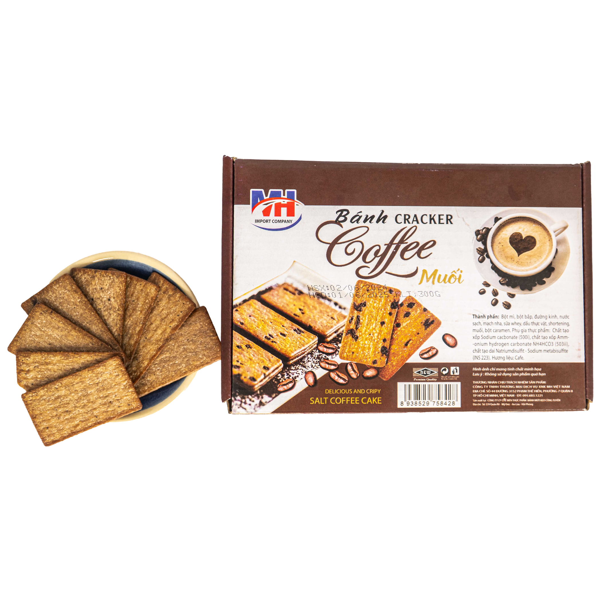 Bánh quy vị cà phê muối