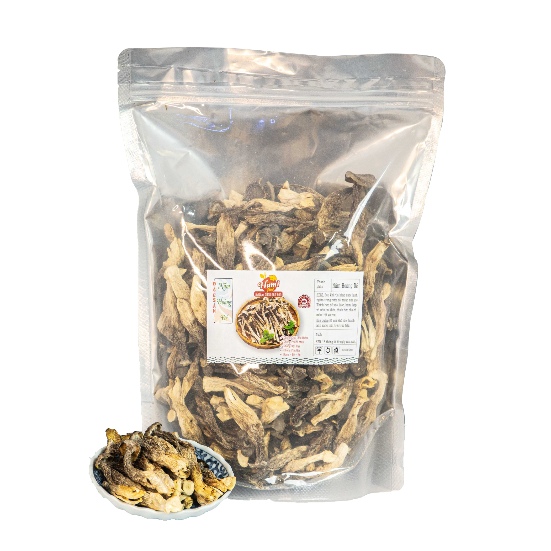 Đặc sản Nấm Hoàng Đế HUMI Mart