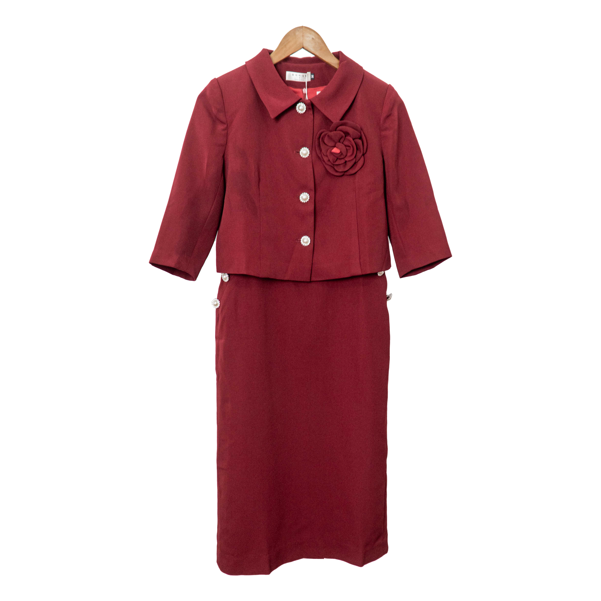 Set váy đỏ thanh lịch - Thời trang HUMI Mart 3