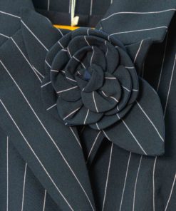 Set váy vest sọc đen - Thời trang HUMI Mart